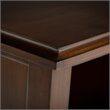 Pemberley Row Solid Wood Russet Brown Bookcase Rectangular 44.6