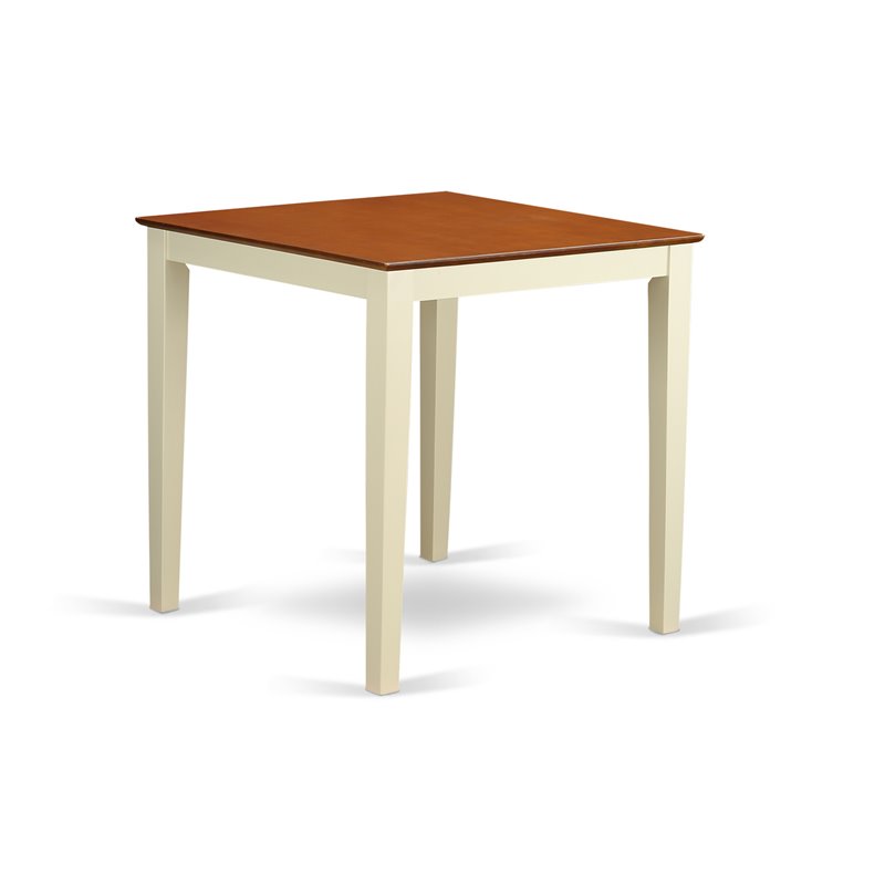 Pemberly Row 5-piece Wood Counter Height Dining Set in Cherry