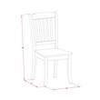 Pemberly Row 9-piece Dining Set w/ Slatted Chairs in Black/Cherry