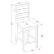Pemberly Row 9-piece Wood Dining Set in Black & Cherry