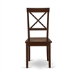 Pemberley Row Wood Mahogany Dining Chair Rectangular 19