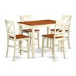 Pemberly Row 5-piece Wood Dining Room Set in Buttermilk/Cherry