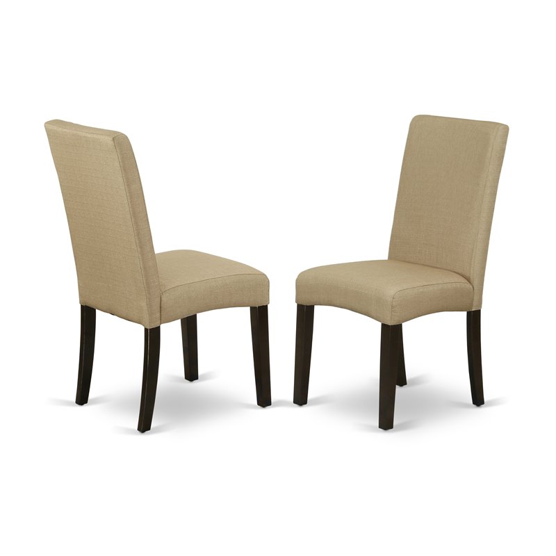 Pemberly Row 5-piece Wood Dining Set in Cappuccino/Brown
