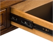 Pemberley Row Wood Brown Writing Desk Rectangular Industrial Style 56