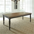 Pemberley Row Wood Oak Rectangular Leg Table