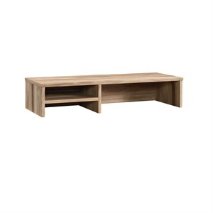 Pemberly Row Engineered Wood Storage Drawer in Kiln Acacia Brown