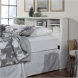 Pemberly Row Transitional Engineered Wood Full-Queen Headboard in White