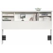 Pemberly Row Transitional Engineered Wood Full-Queen Headboard in White