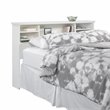 Pemberly Row Transitional Engineered Wood Full-Queen Headboard in White