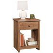 Pemberley Row Engineered Wood Sindoori Mango Nightstand Rectangular Unassembled