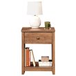 Pemberley Row Engineered Wood Sindoori Mango Nightstand Rectangular Unassembled