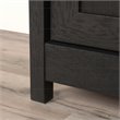 Pemberley Row Engineered Wood Raven Oak Bookcase Rectangular Adjustable Shelves 71.5