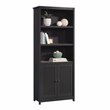 Pemberley Row Engineered Wood Raven Oak Bookcase Rectangular Adjustable Shelves 71.5