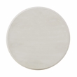 Pemberly Row Transitional Wood Side Table in Distressed Cream/Distressed Blue
