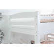 Pemberley Row Pine White Twin Over Full Bunk Bed Rectangular Space Saving 81.06