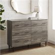 Pemberley Row Wood Gray Wash Dresser Rectangular 52