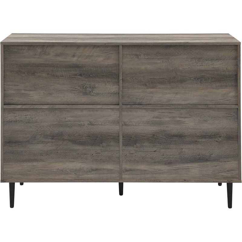Pemberley Row Wood Gray Wash Dresser Rectangular 52