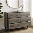 Pemberley Row Wood Gray Wash Dresser Rectangular 52