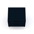 Pemberly Row 2-Drawer Contemporary Wood Nightstand in Blue (Set of 2)