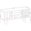 Pemberly Row Mid-Century Solid Wood TV Stand for TVs up to 50