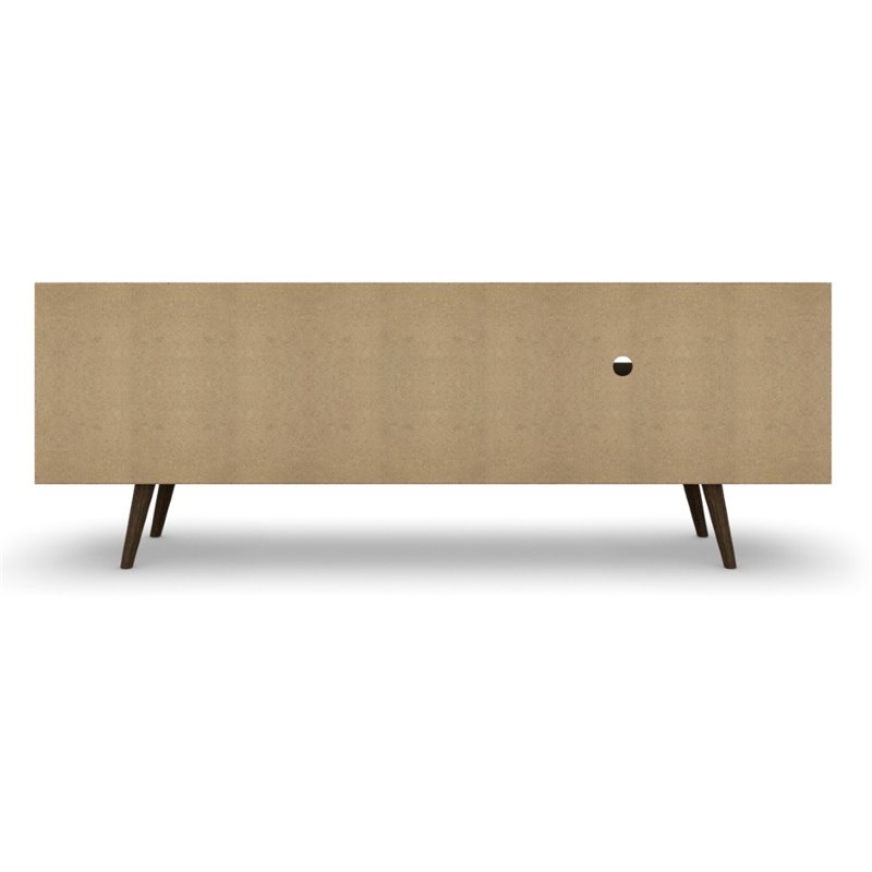 Pemberly Row Mid-Century Solid Wood TV Stand for TVs up to 60