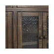 Pemberley Row Mahogany Tobacco Leaf Buffet Rectangular LED Lighting 80