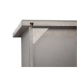 Pemberly Row Twin over Full Bunk Bed of Wood with Trundle in Gray
