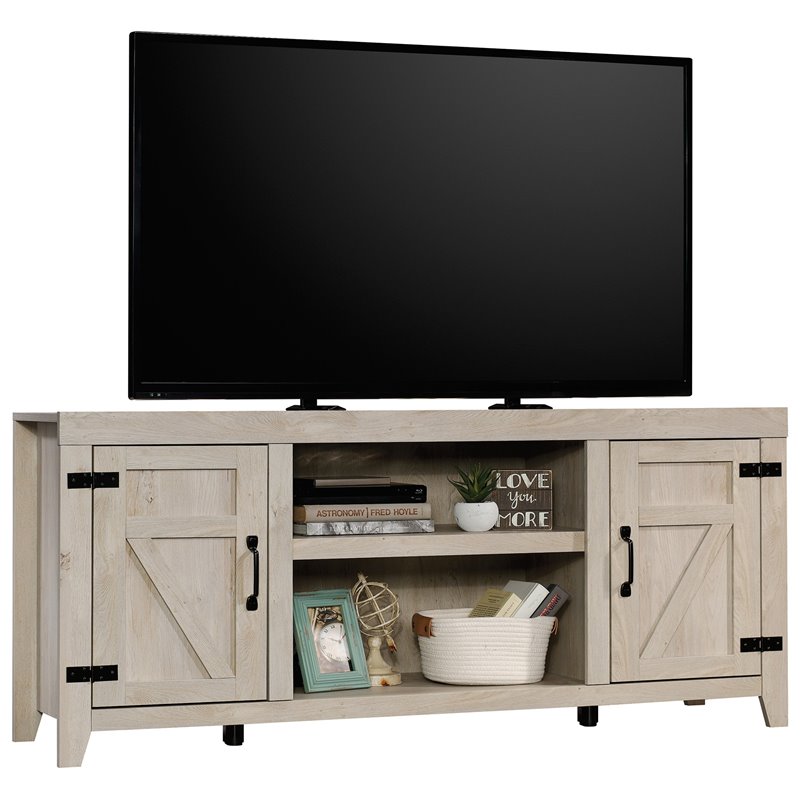 Pemberly Row Farmhouse Engineered Wood TV Stand for TVs up to 70
