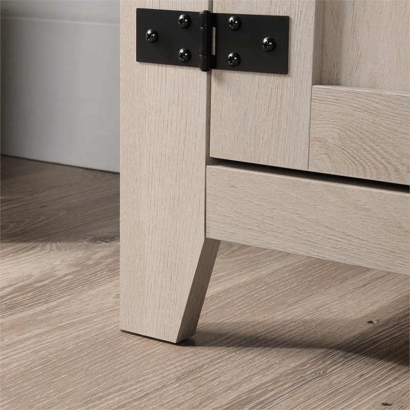 Pemberly Row Farmhouse Engineered Wood TV Stand for TVs up to 70