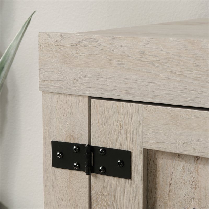 Pemberly Row Farmhouse Engineered Wood TV Stand for TVs up to 70