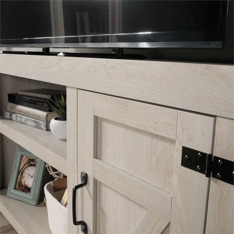 Pemberly Row Farmhouse Engineered Wood TV Stand for TVs up to 70