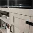 Pemberly Row Farmhouse Engineered Wood TV Stand for TVs up to 70