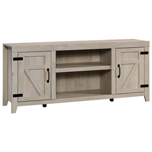 Pemberly Row Farmhouse Engineered Wood TV Stand for TVs up to 70&quot in Chestnut