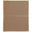 Pemberley Row Metal Brass Mirror Rectangular Contemporary 36