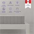 Pemberly Row 6 Inch White Bonnell Spring Coil Mattress Full Size