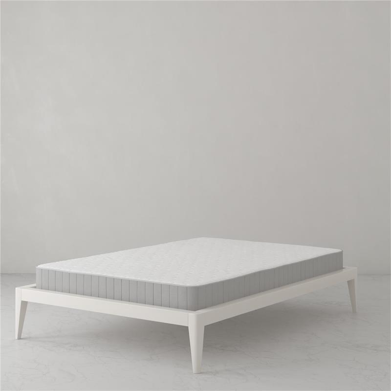 Pemberly Row 6 Inch White Bonnell Spring Coil Mattress Full Size