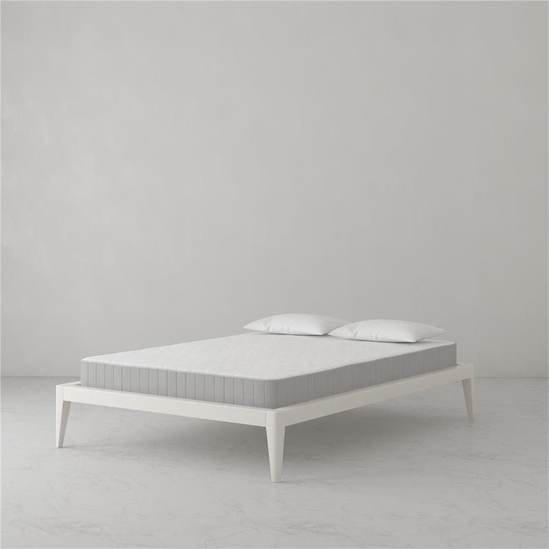 Pemberly Row 6 Inch White Bonnell Spring Coil Mattress Full Size