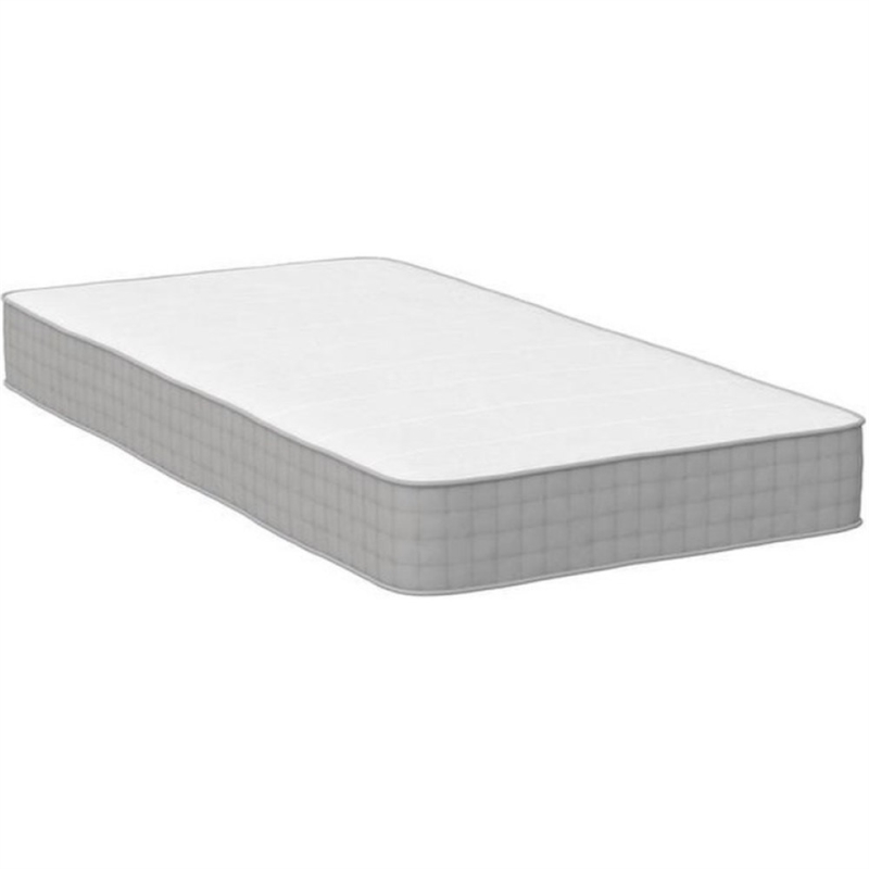 Pemberly Row 8 Inch Pocket Spring Mattress Twin Size in White