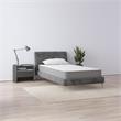 Pemberly Row 8 Inch Pocket Spring Mattress Twin Size in White