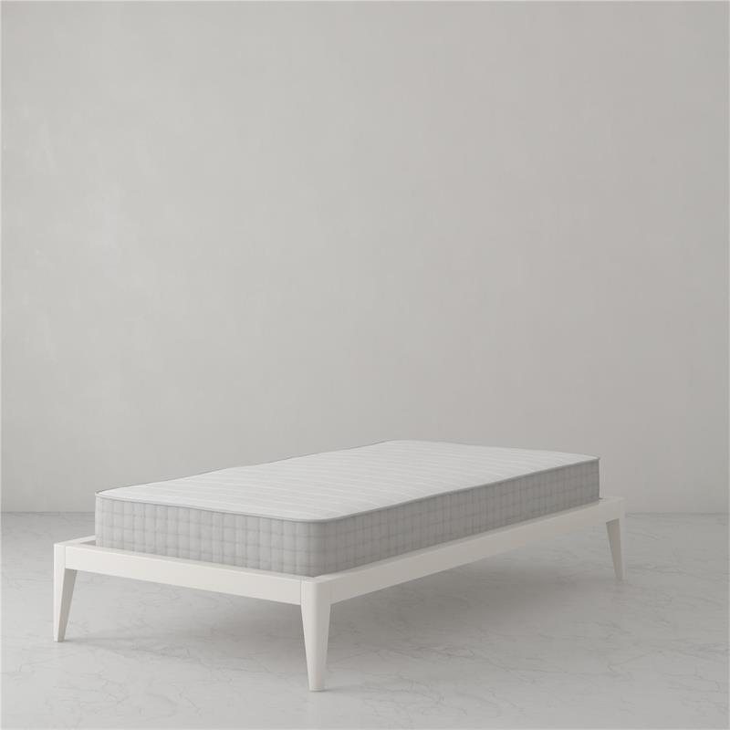 Pemberly Row 8 Inch Pocket Spring Mattress Twin Size in White