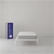 Pemberly Row 8 Inch Pocket Spring Mattress Twin Size in White