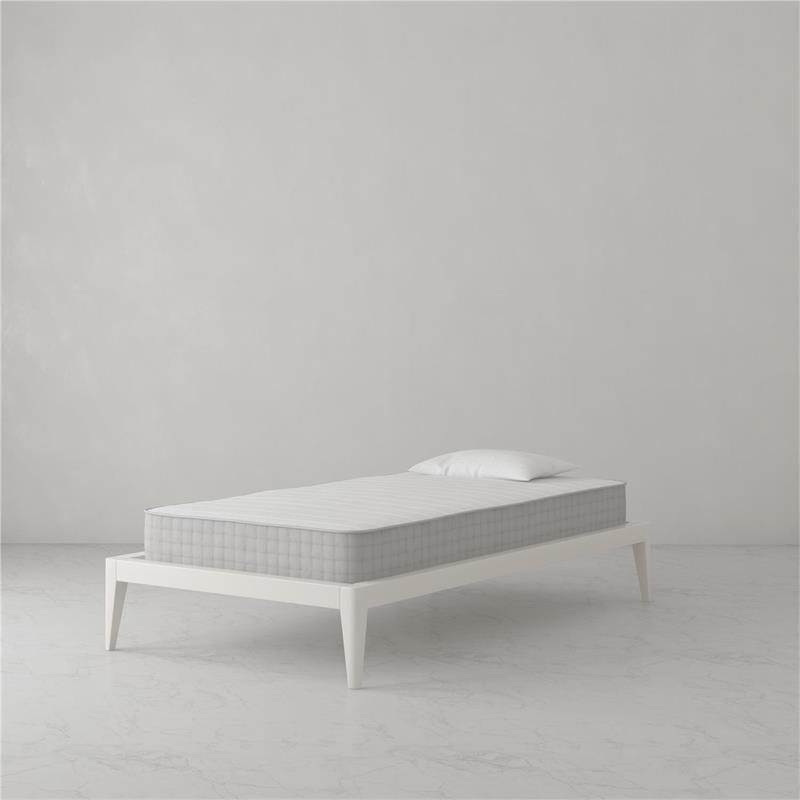 Pemberly Row 8 Inch Pocket Spring Mattress Twin Size in White