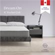 Pemberly Row 8 Inch Pocket Spring Mattress Full Size in White