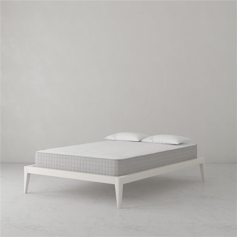 Pemberly Row 8 Inch Pocket Spring Mattress Full Size in White