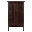 Pemberly Row Transitional Solid Wood Storage End Table with Drawer in Coffee