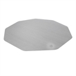 Pemberly Row Modern Vinyl Chair Mat for Hard Floors Clear 38