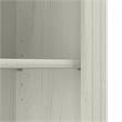Pemberly Row Tall 5 Shelf Bookcase in Linen White Oak - Engineered Wood