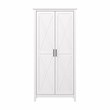 Pemberly Row Kitchen Pantry Cabinet in Pure White Oak - Engineered Wood