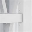 Pemberly Row 5 Shelf Bookcase Set in Pure White Oak - Engineered Wood
