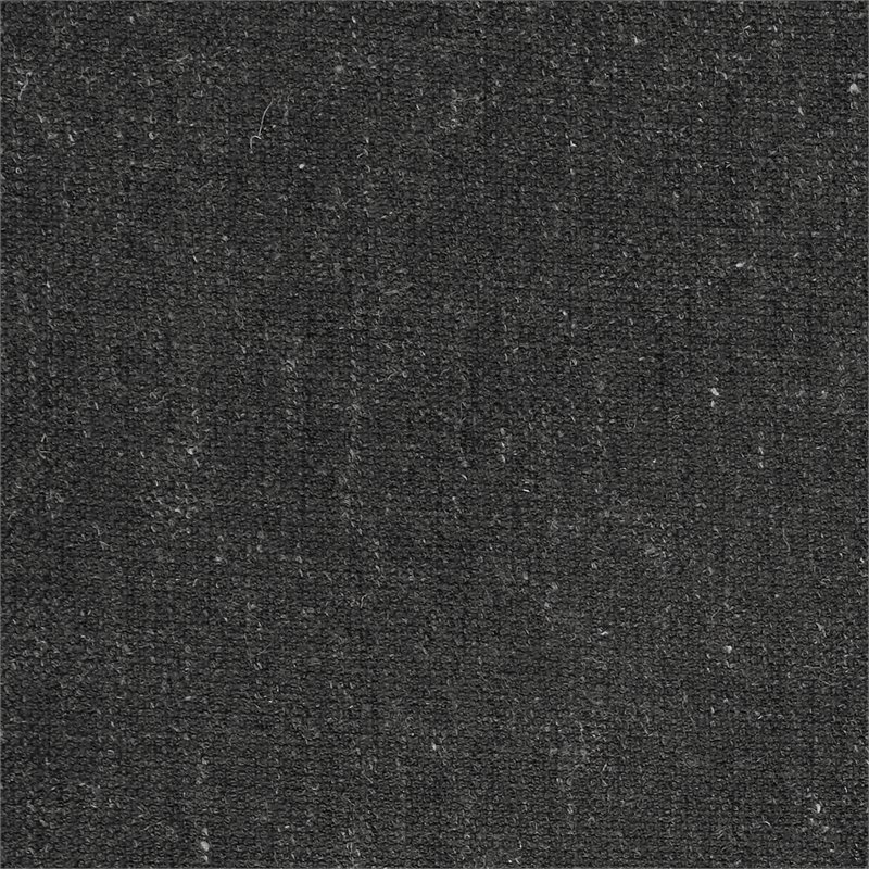 Pemberly Row 4-Piece Modern Fabric Upholstered Sectional in Charcoal